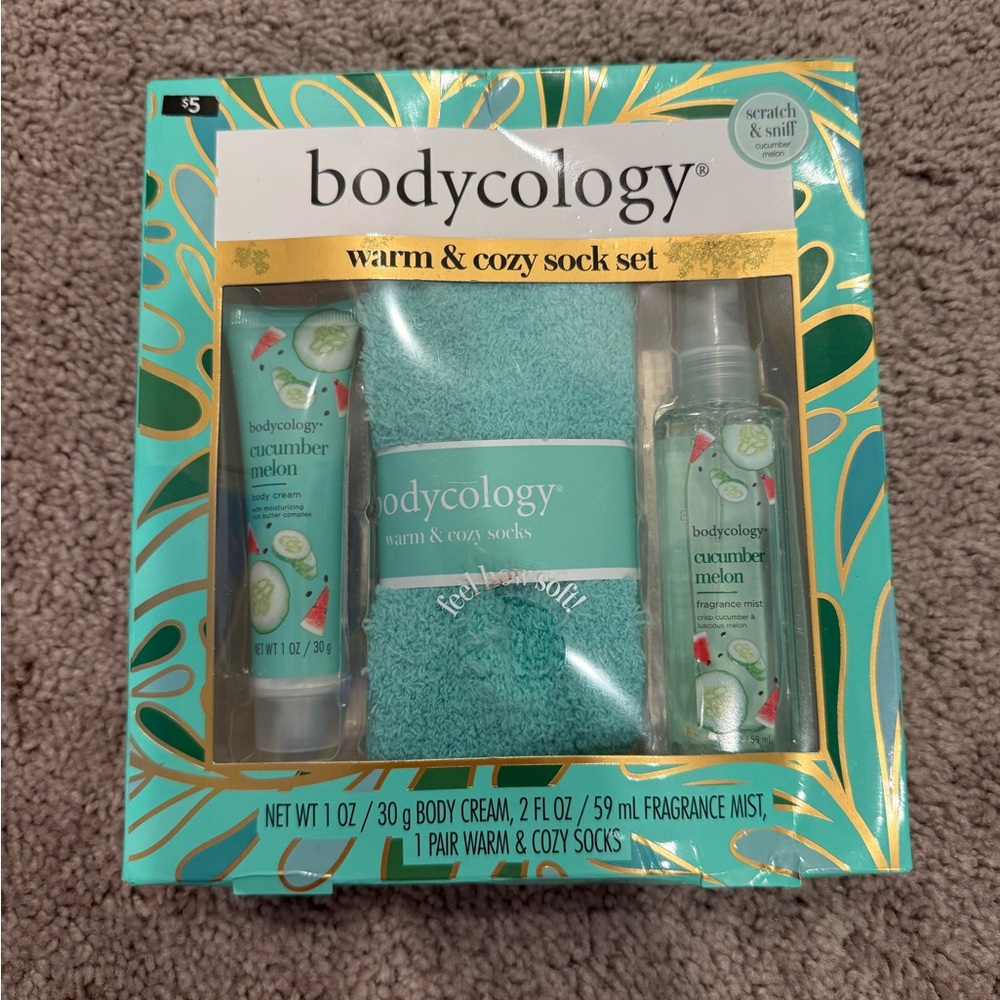 Cucumber Melon Warm & Cozy Sock bundle